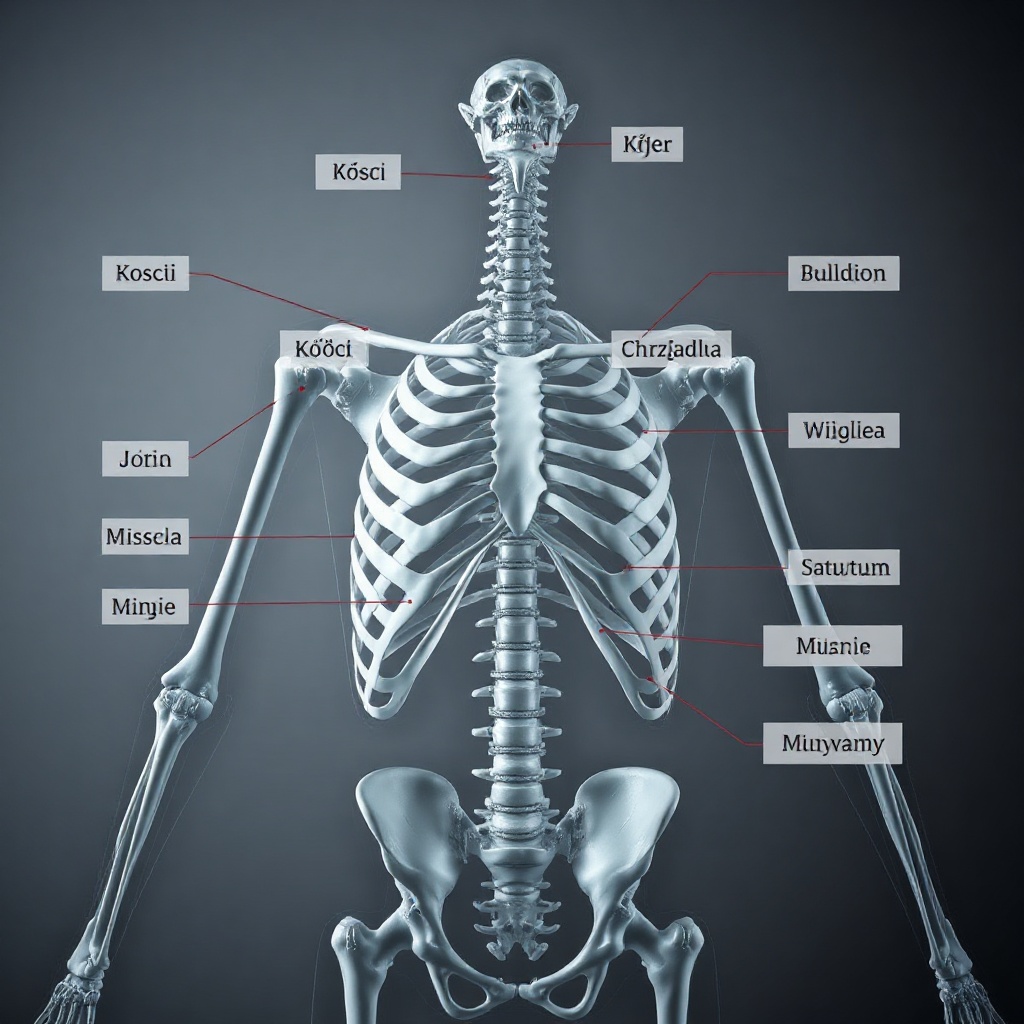 Anatomia stawu kolanowego — przekrój